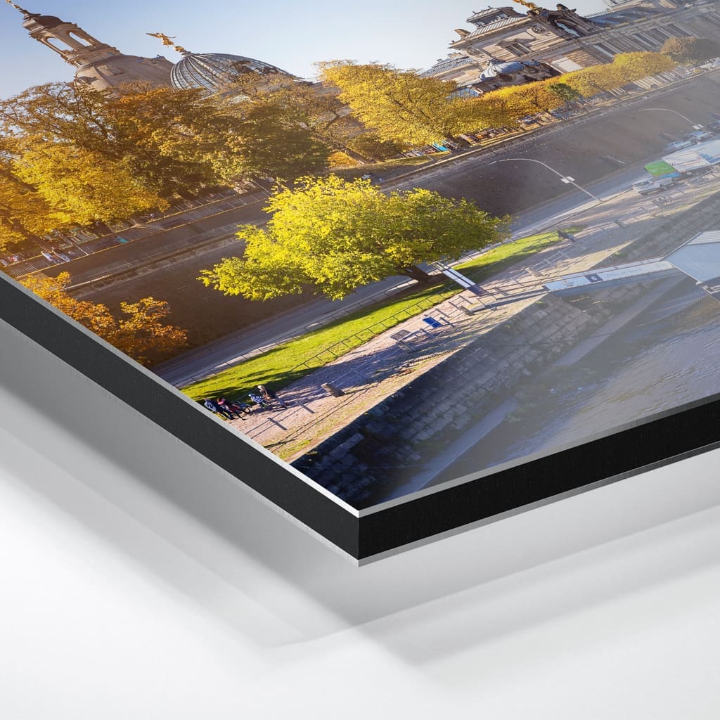 Alu-Dibond (00746) Dresden Skyline im Herbst – Bild 2
