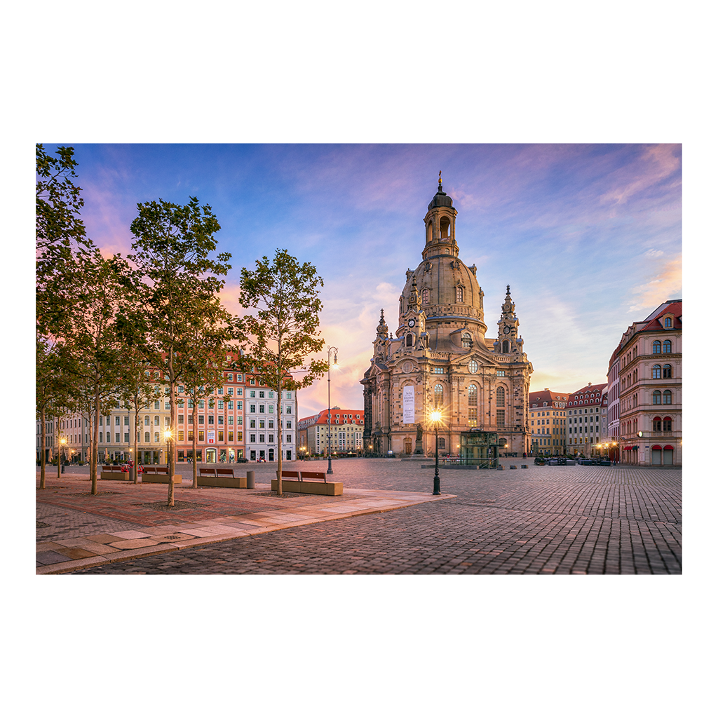 Acryl Board (00752) Neumarkt mit Frauenkirche