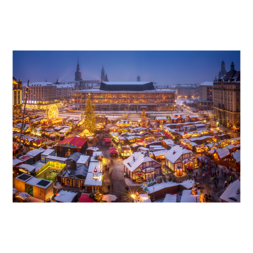 Poster (00764) Striezelmarkt am Abend