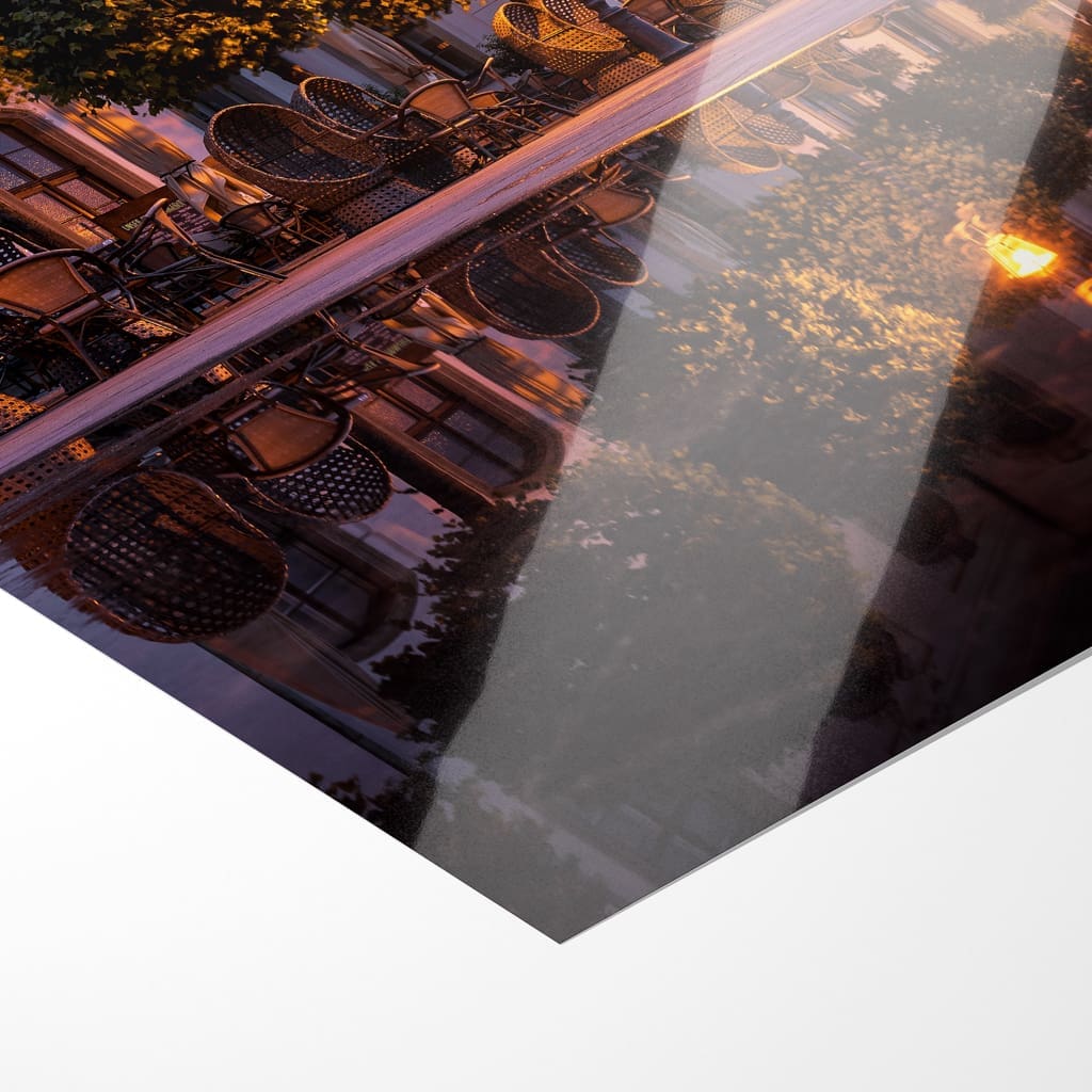 Poster (00800) Brühlsche Terrasse mit Spiegelung | ddpix.de