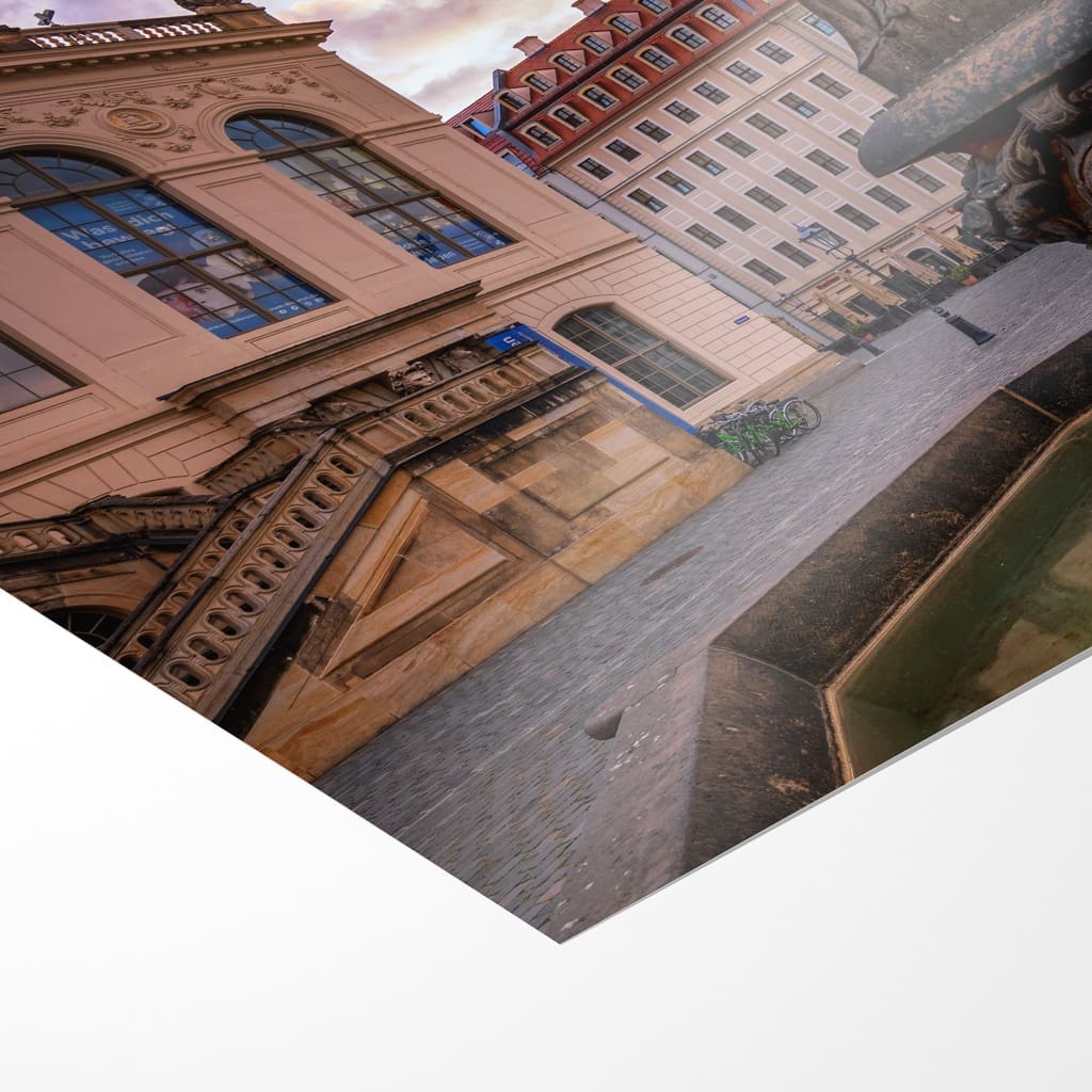 Poster (00808) Friedensbrunnen auf dem Neumarkt – Bild 3