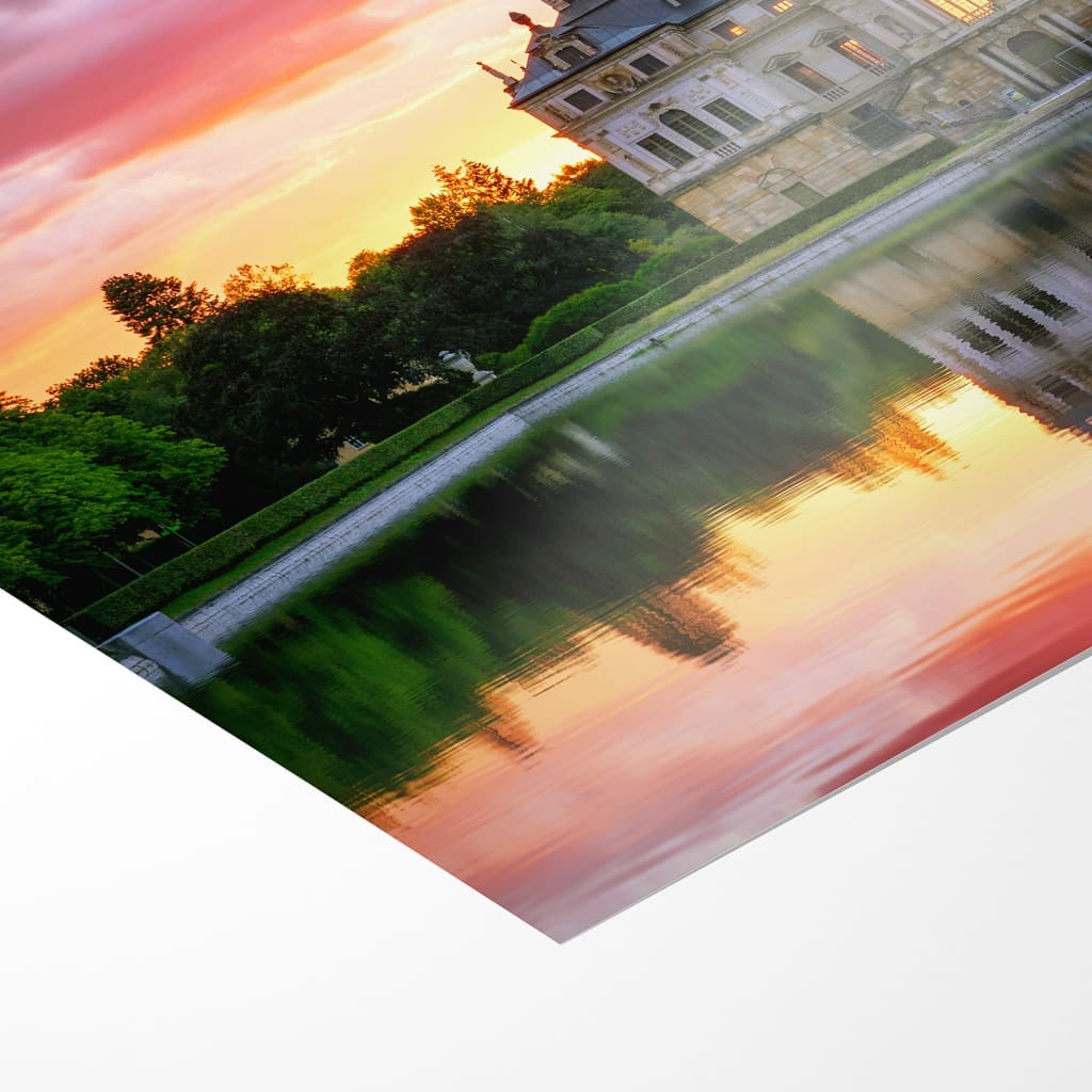 Fotoabzug (00860) Palais zum Sonnenuntergang – Bild 3