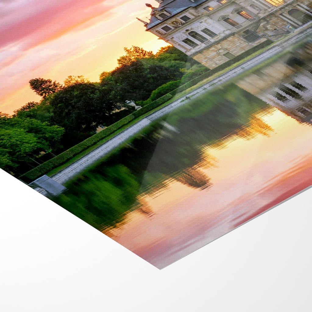 Fotoabzug (00860) Palais zum Sonnenuntergang – Bild 5