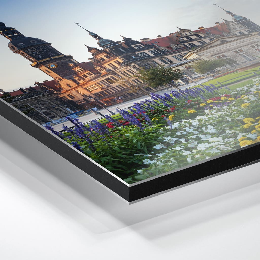Alu-Dibond (00861) Sempergalerie am Morgen – Bild 2