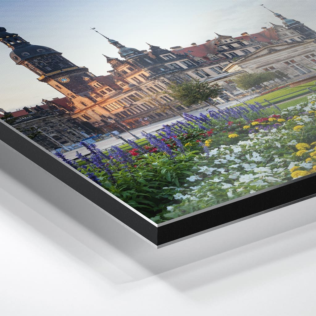Alu-Dibond (00861) Sempergalerie am Morgen – Bild 5