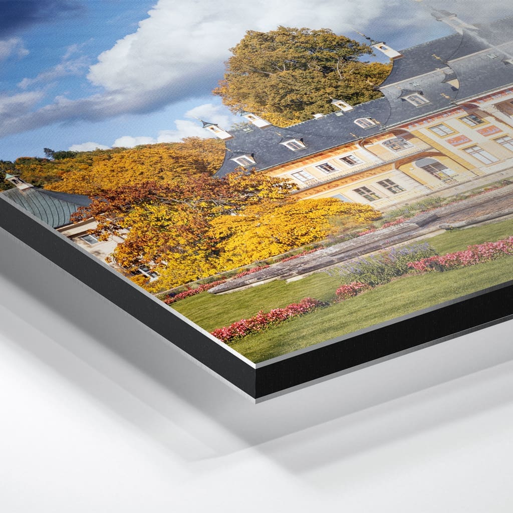 Alu-Dibond (00877) Schloss Pillnitz im Herbst – Bild 5