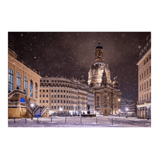 Leinwand (01001) Neumarkt im Winter
