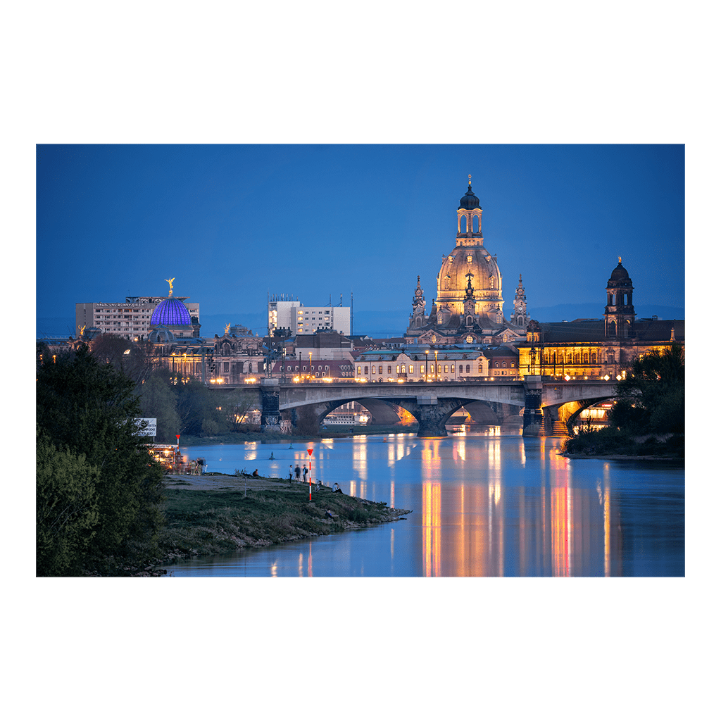 Alu-Dibond (01058) Dresden Skyline