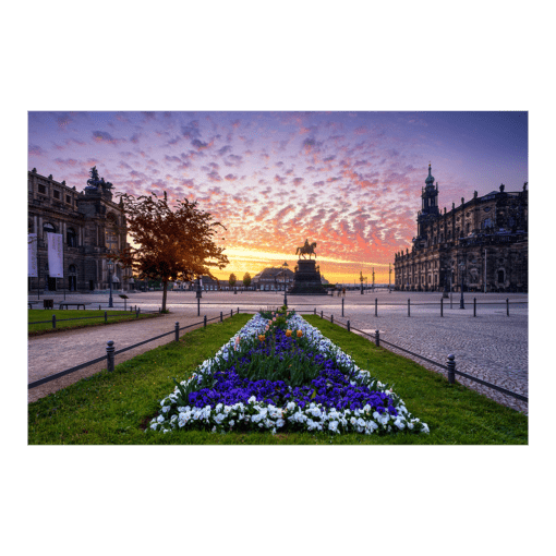 Leinwand (01065) Theaterplatz im Frühling