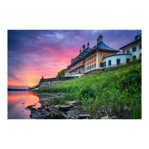 Leinwand (01075) Schloss Pillnitz