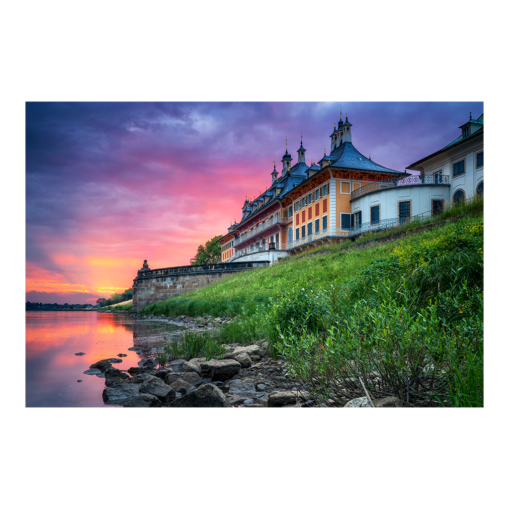 Poster (01075) Schloss Pillnitz