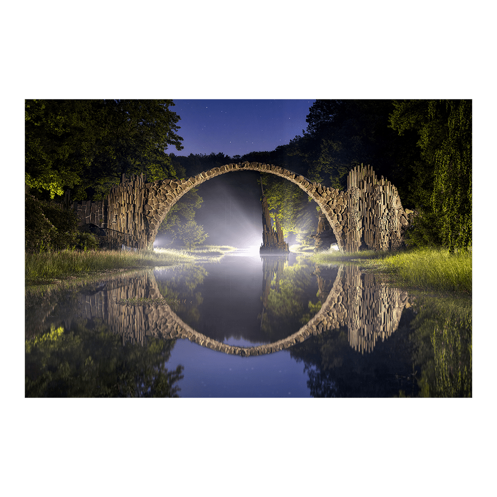 Alu-Dibond (01077) Rakotzbrücke
