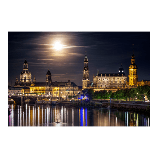 Poster (01106) Dresden Skyline