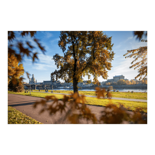 Leinwand (01139) Dresden im Herbst