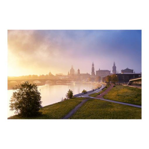 Poster (01147) Dresden Skyline