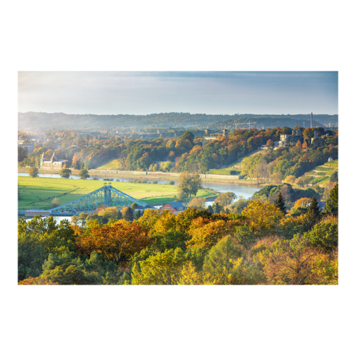 Poster (01154) Dresden im Herbst