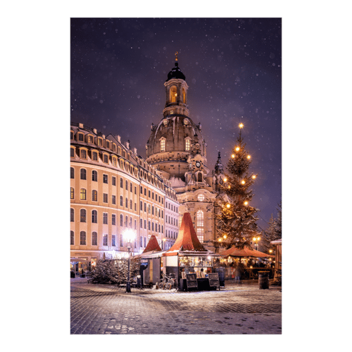 Leinwand (01169) Neumarkt zu Weihnachten