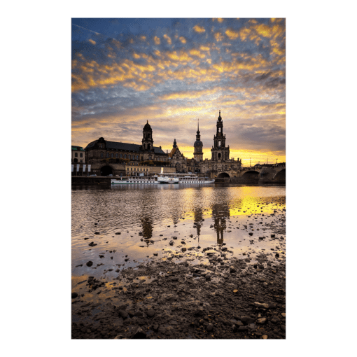 Poster (01267) Dresden Skyline