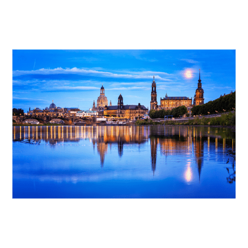Poster (01269) Dresden Skyline
