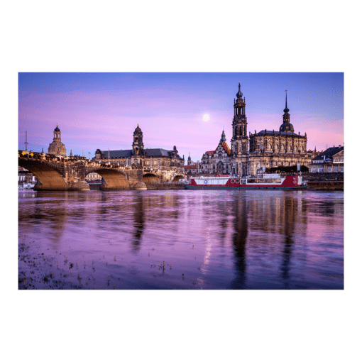 Poster (01283) Dresden Skyline