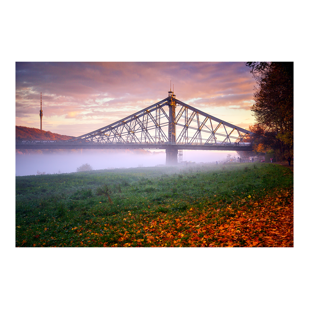 Fotoabzug (01297) Blaues Wunder
