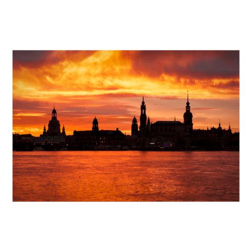 Poster (01334) Dresden Skyline