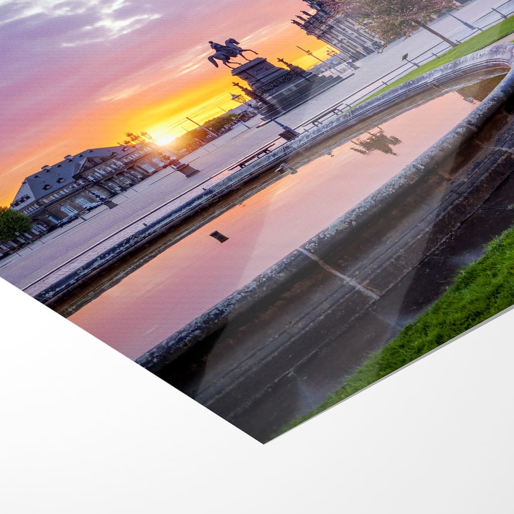 Poster (01350) Theaterplatz zum Sonnenaufgang – Bild 5