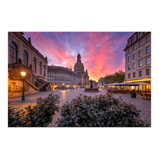 Poster (01354) Neumarkt zum Sonnenaufgang