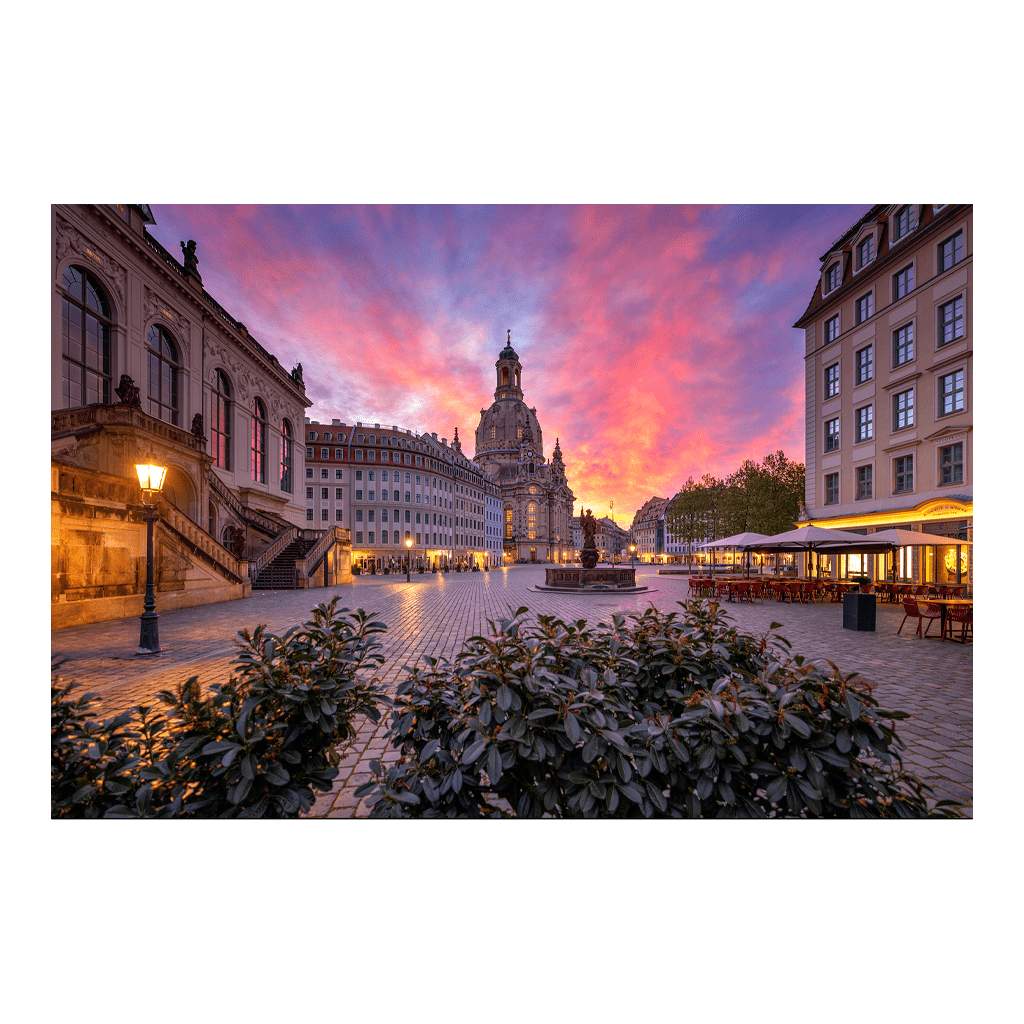 Alu-Dibond (01354) Neumarkt zum Sonnenaufgang