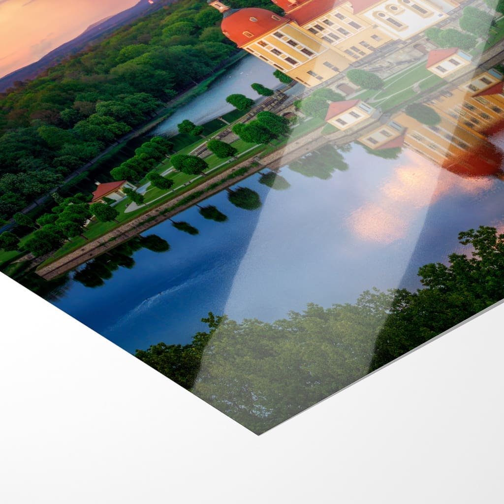 Fotoabzug (01367) Regenschauer am Schloss Moritzburg – Bild 2