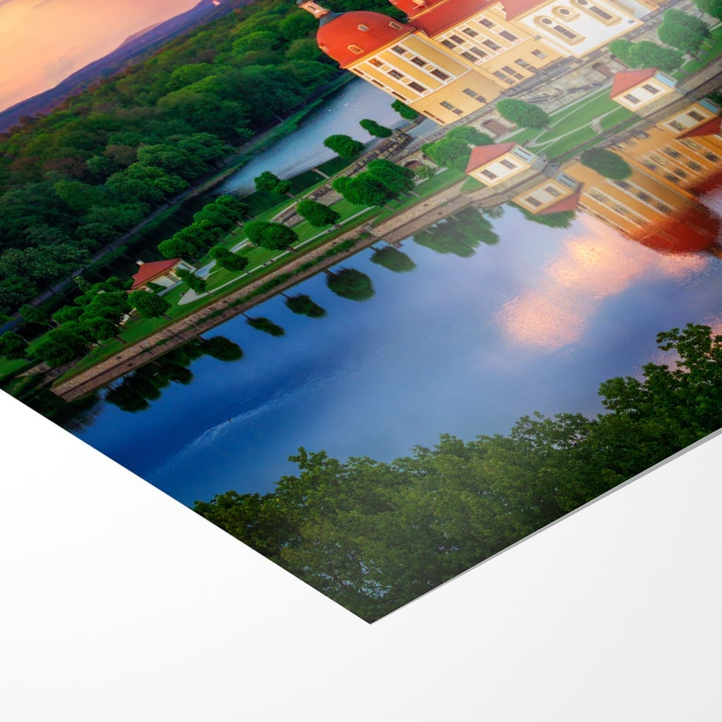 Fotoabzug (01367) Regenschauer am Schloss Moritzburg – Bild 3
