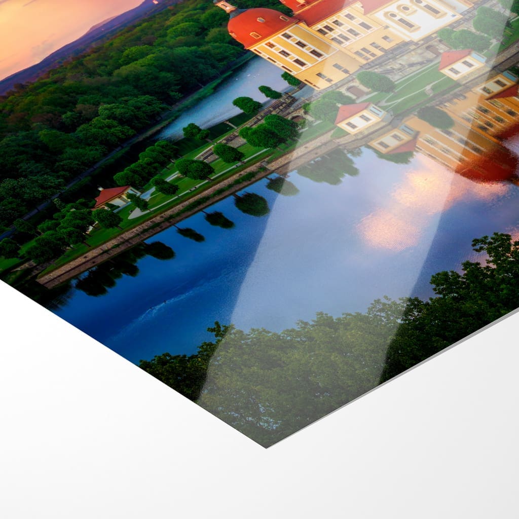 Fotoabzug (01367) Regenschauer am Schloss Moritzburg – Bild 4