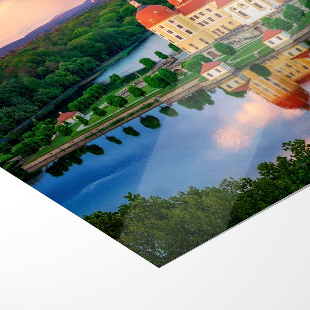 Fotoabzug (01367) Regenschauer am Schloss Moritzburg – Bild 5