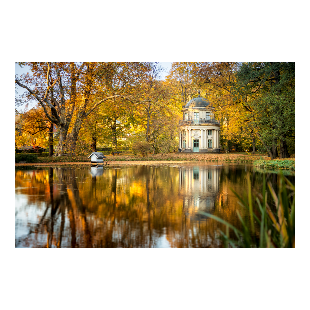 Alu-Dibond (01417) Englischer Pavillon in Pillnitz