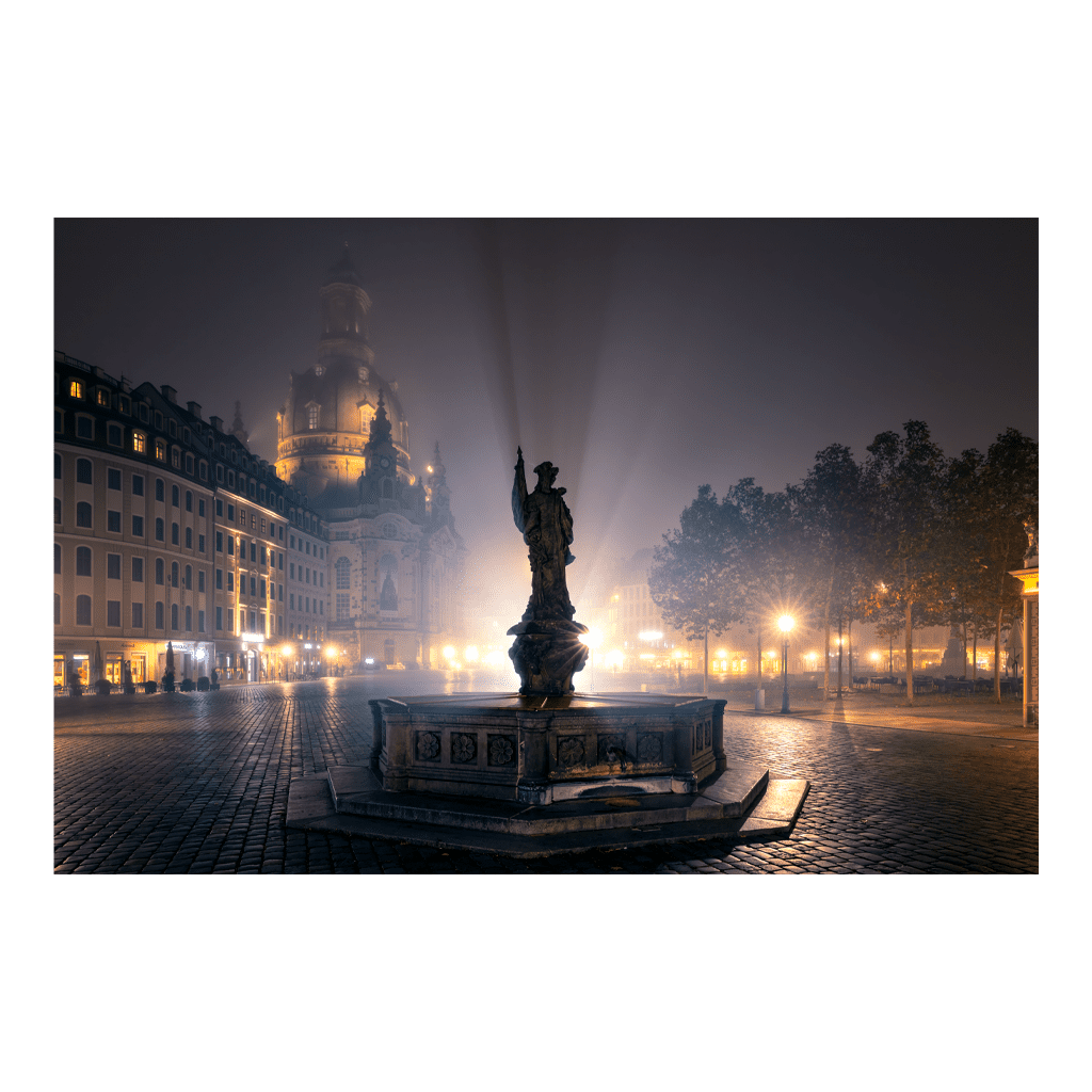 Poster (01421) Neumarkt im Nebel