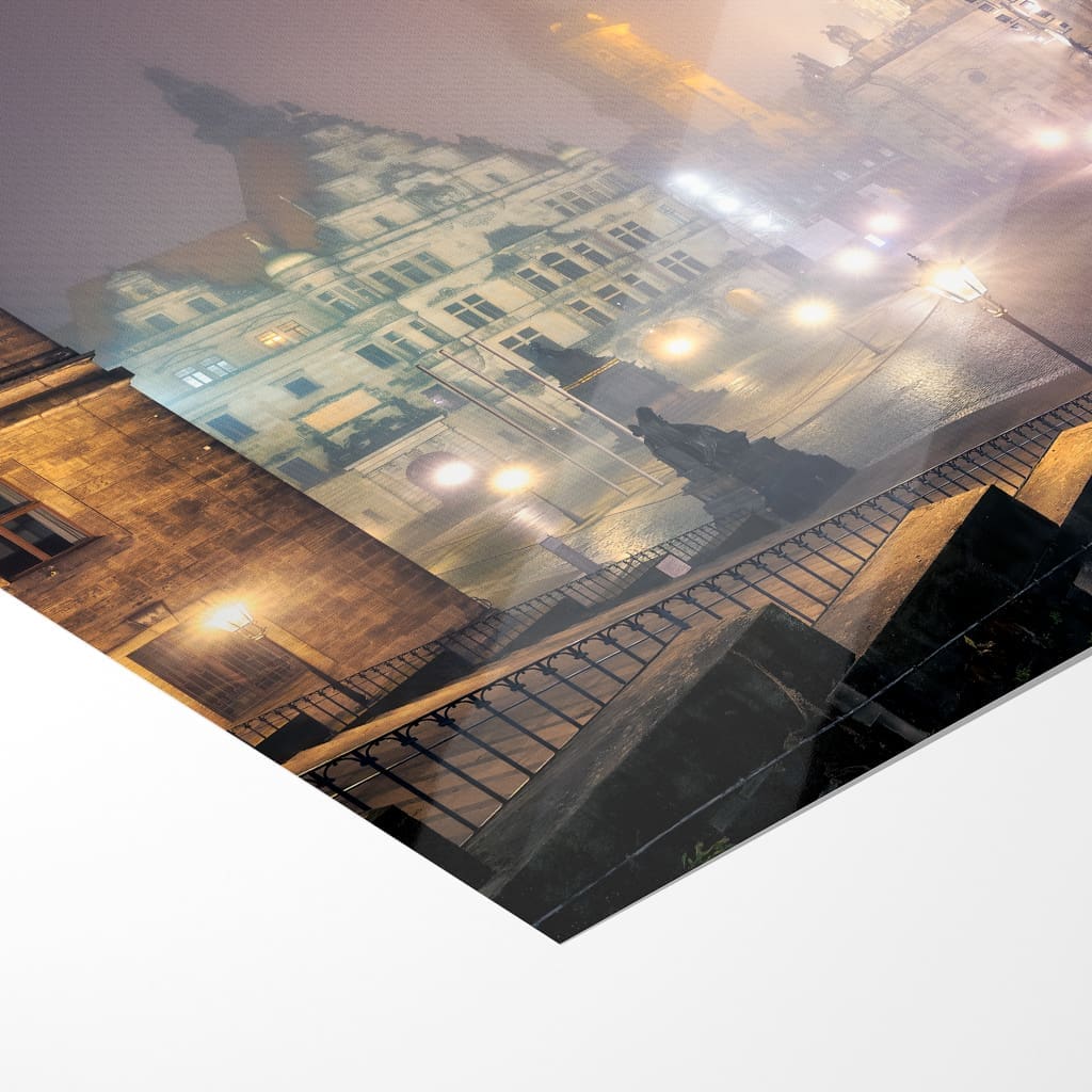 Poster (01422) Schlossplatz im Nebel – Bild 5