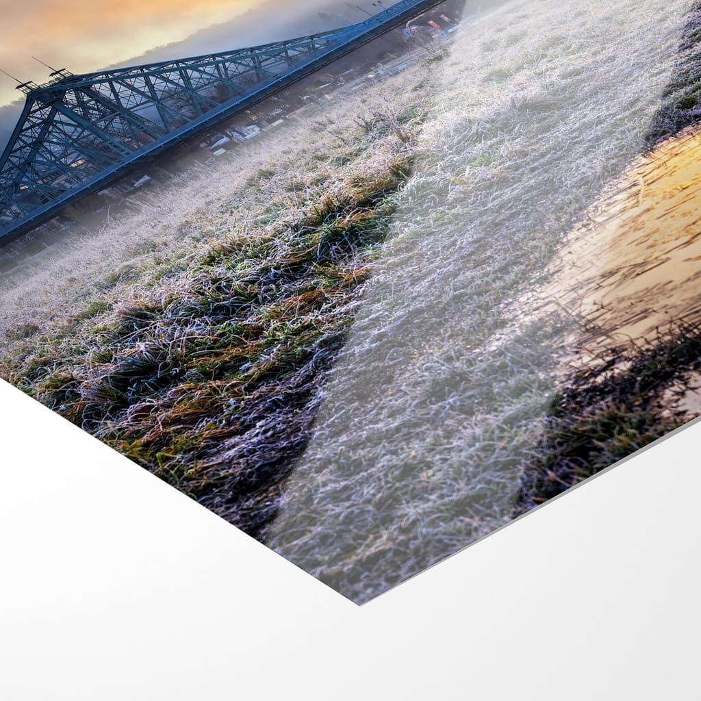 Poster (01425) Kalter Wintermorgen am Blauen Wunder – Bild 5