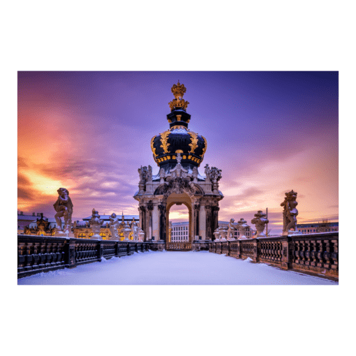 Poster (01435) Wintermorgen am Kronentor