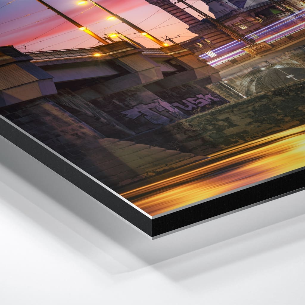 Alu-Dibond (01447) Yenidze am Abend – Bild 3