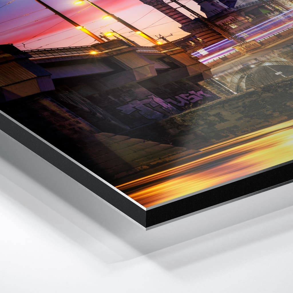 Alu-Dibond (01447) Yenidze am Abend – Bild 4