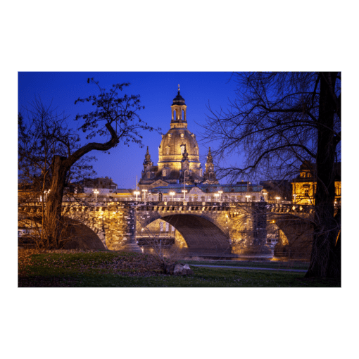 Alu-Dibond (01459) Blick auf Frauenkirche