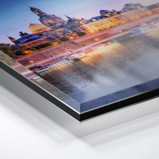 Acryl Board (00904) Skyline zum Sonnenuntergang – Bild 2