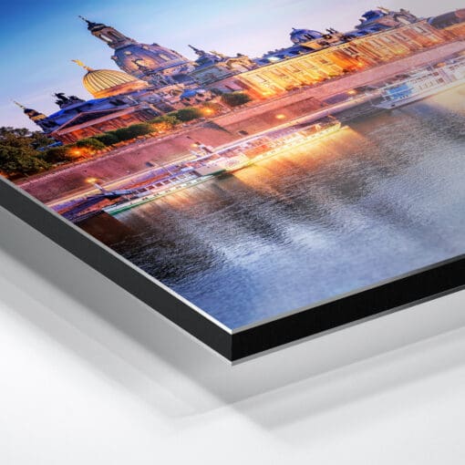 Alu-Dibond (00904) Skyline zum Sonnenuntergang – Bild 4