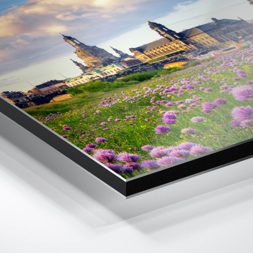 Alu-Dibond (01521) Dresdner Skyline zum Sonnenaufgang – Bild 2
