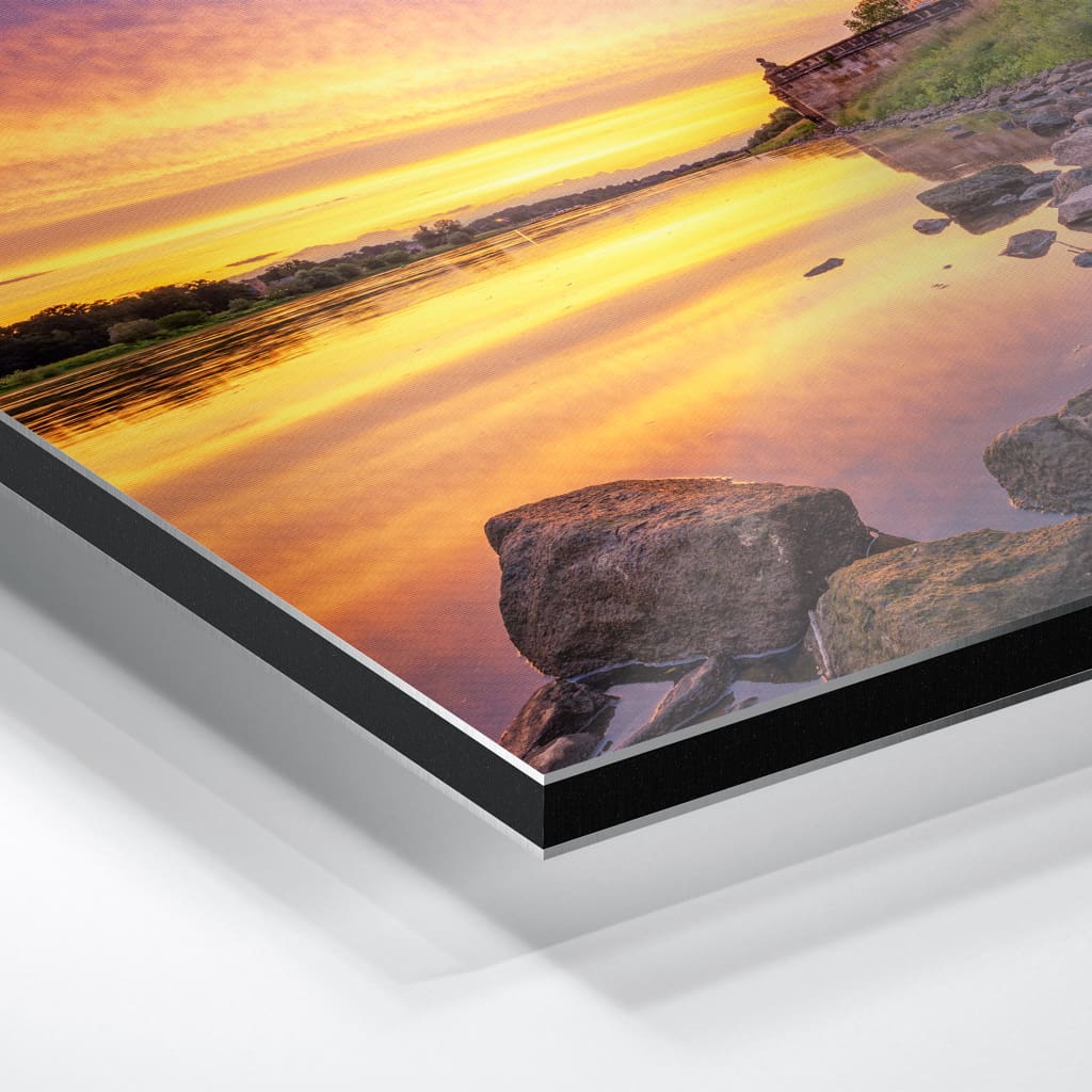 Alu-Dibond (01545) Schloss Pillnitz zum Sonnenuntergang – Bild 5