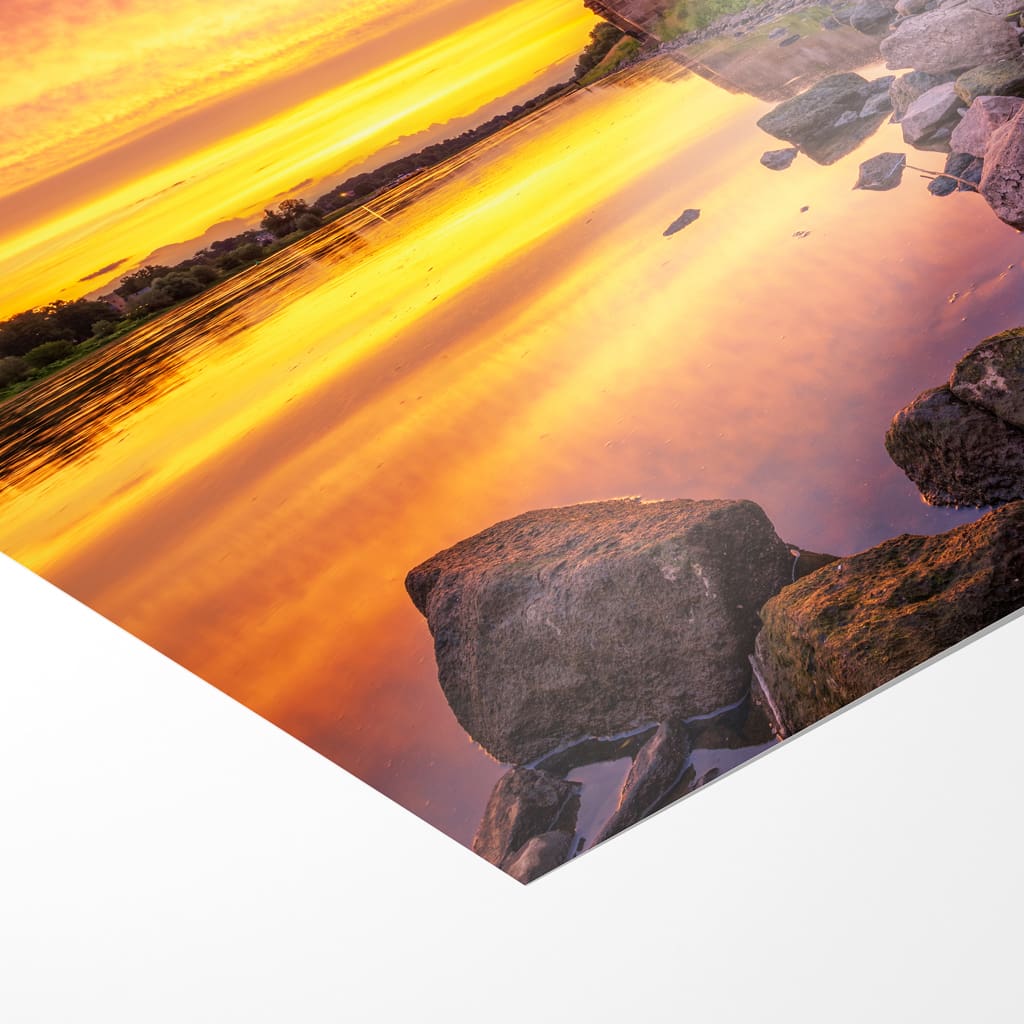 Poster (01545) Schloss Pillnitz zum Sonnenuntergang – Bild 3