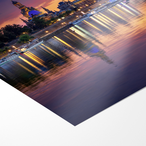 Fotoabzug (01556) Skyline im Abendrot – Bild 3