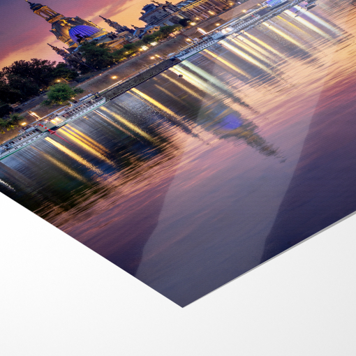 Fotoabzug (01556) Skyline im Abendrot – Bild 5