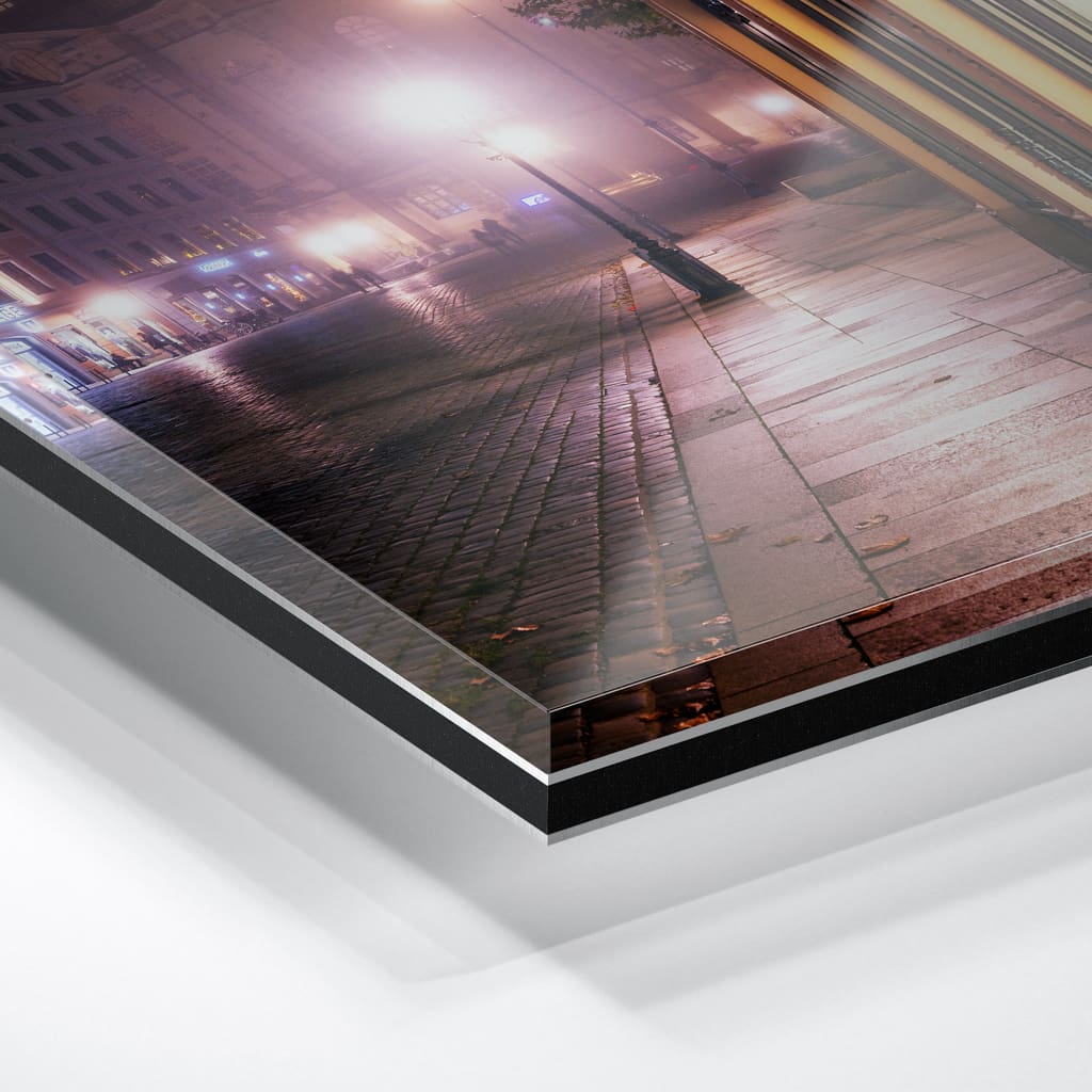 Acryl Board (01558) Frauenkirche im Nebel – Bild 2