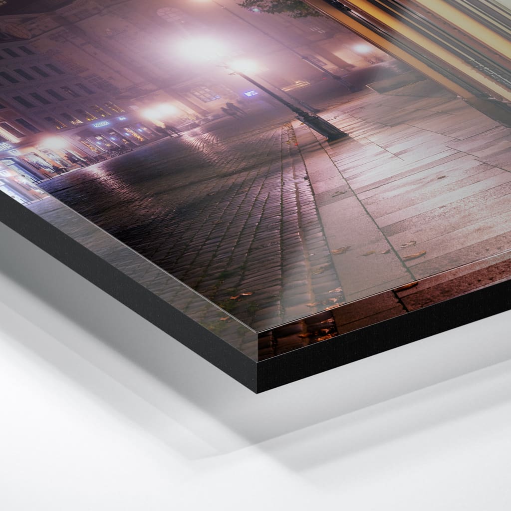 Acryl Board (01558) Frauenkirche im Nebel – Bild 3